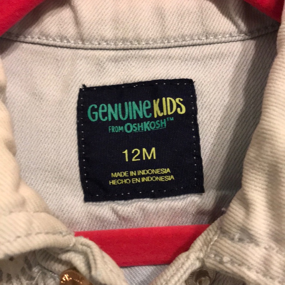 Jean jacket osh kosh - Picture 3 of 5